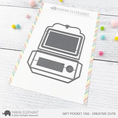 Mama Elephant Creative Cuts - Gift Pocket Tag